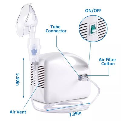 Nebulizzatore pneumatico economico del compressore di aerosolterapia del nebulizzatore