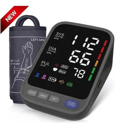 Stile del braccio del monitor di pressione sanguigna di Digital dell'ambulatorio del controllo automatico di iso del CE