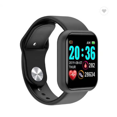 Smartwatch astuto del monitor D20 di sport di frequenza cardiaca di pressione sanguigna dell'orologio