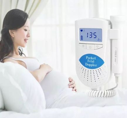 Monitor fetale del bambino di battito cardiaco del monitor di cuore di doppler di ultrasuono intelligente della tasca
