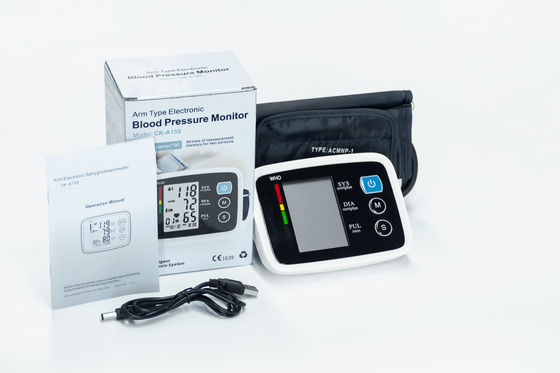 OEM dello sfigmomanometro della macchina di Digital BP del monitor di pressione sanguigna del braccio del CE 510K