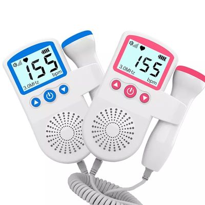 Monitor fetale di doppler del rivelatore del cuore del bambino di ultrasuono della donna incinta
