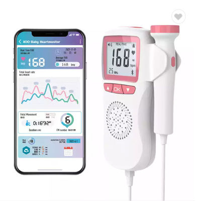 L'ospedale dell'OEM lavora il monitor a macchina di cuore fetale di doppler fetale portatile delle donne incinte