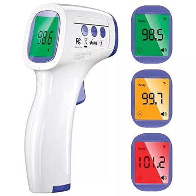 Non ideale della pistola del termometro di temperatura di Digital del contatto per la pistola di temperatura dell'allarme di febbre degli adulti del bambino
