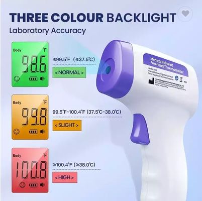 Non ideale della pistola del termometro di temperatura di Digital del contatto per la pistola di temperatura dell'allarme di febbre degli adulti del bambino