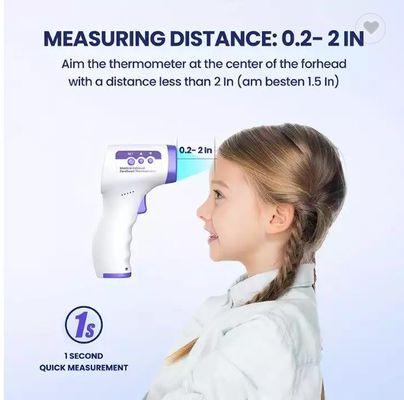 Non ideale della pistola del termometro di temperatura di Digital del contatto per la pistola di temperatura dell'allarme di febbre degli adulti del bambino