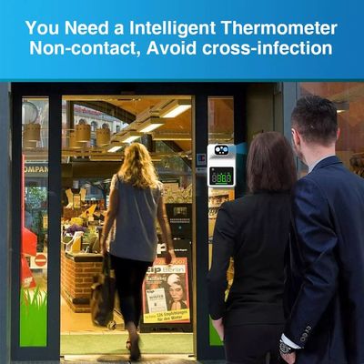 Di Digital termometro infrarosso della parete di Digital di temperatura del termometro del corpo del contatto non