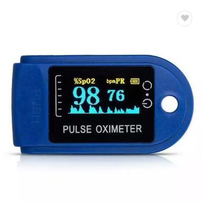 Cuore Rate And Pulse Test Oximeter della punta delle dita del sangue dell'ossimetro di impulso del CE