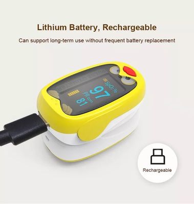 Il bambino portatile di OLED scherza l'ossimetro ricaricabile di impulso della punta delle dita degli ossimetri neonatali di impulso