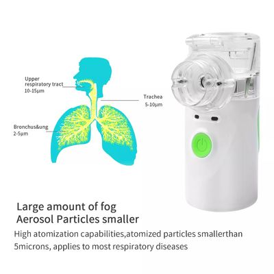 La macchina portatile ultrasonica del nebulizzatore potabile inala la batteria X di Mesh Electric Ce AAA 2 270g
