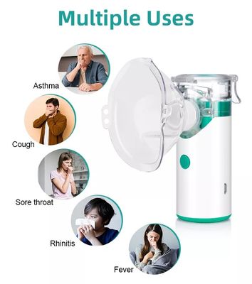 Inalatore ultrasonico tenuto in mano ricaricabile Mesh Nebulizer For Children portatile del Usb
