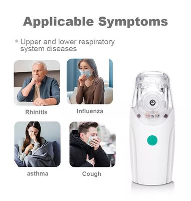 Antitussivo portatile tenuto in mano Mesh Nebulizer Machine della maschera dei nebulizzatori della famiglia