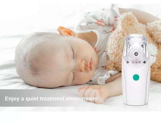 Antitussivo portatile tenuto in mano Mesh Nebulizer Machine della maschera dei nebulizzatori della famiglia