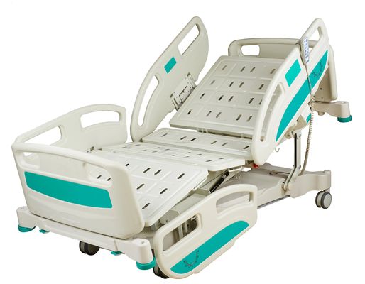 Letto di ospedale elettrico di cinque funzioni che sta letto paziente per il paziente di letto