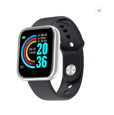 Smartwatch astuto del monitor D20 di sport di frequenza cardiaca di pressione sanguigna dell'orologio
