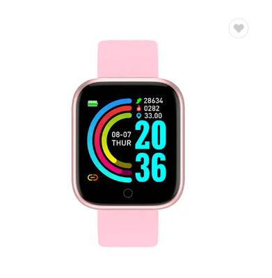 Smartwatch astuto del monitor D20 di sport di frequenza cardiaca di pressione sanguigna dell'orologio