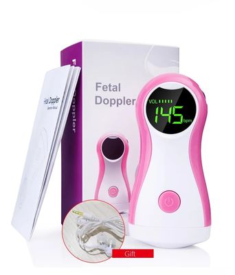 Monitor di battito cardiaco del bambino dell'attrezzatura di Mini Prenatal Fetal Doppler Ultrasound
