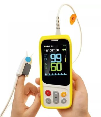 Ossimetro tenuto in mano pediatrico di impulso del neonato dell'ossimetro di Digital della casa di TUV del CE