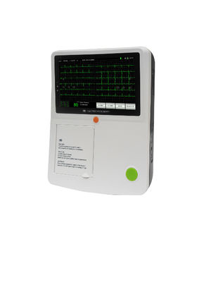 Macchina per ECG digitale e intelligente ad alta capacità di archiviazione elettrocardiografo 6 canali ECG