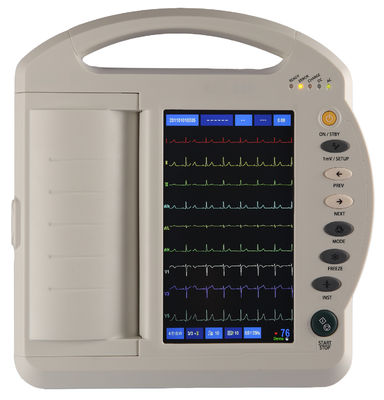 12 cavo a 7 pollici di norma 12 dell'elettrocardiografo della macchina del touch screen ECG di Manica