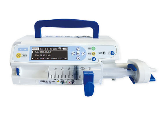 3.5 Inch Color Screen IV Medical Syringe Pump Con Dock Station HIS System