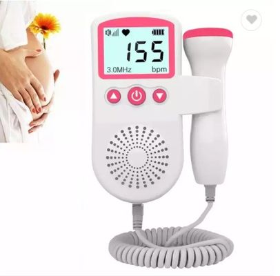 Doppler fetale incinto di battito cardiaco di battito cardiaco del rivelatore di gravidanza domestica ultrasonica del monitor