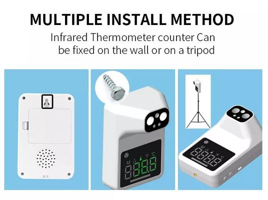 Di Digital termometro infrarosso della parete di Digital di temperatura del termometro del corpo del contatto non