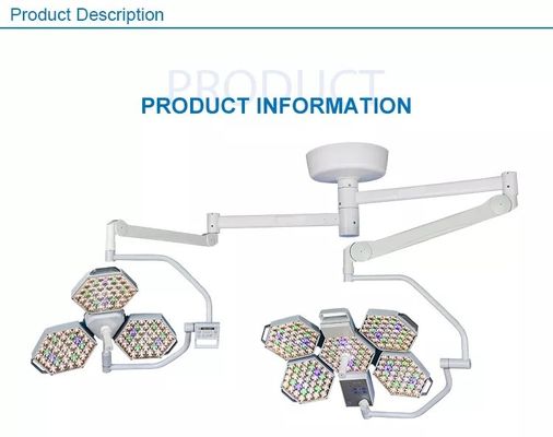 Regoli la lampada chirurgica Shadowless del soffitto della lampada LED dell'alto grado della temperatura di colore